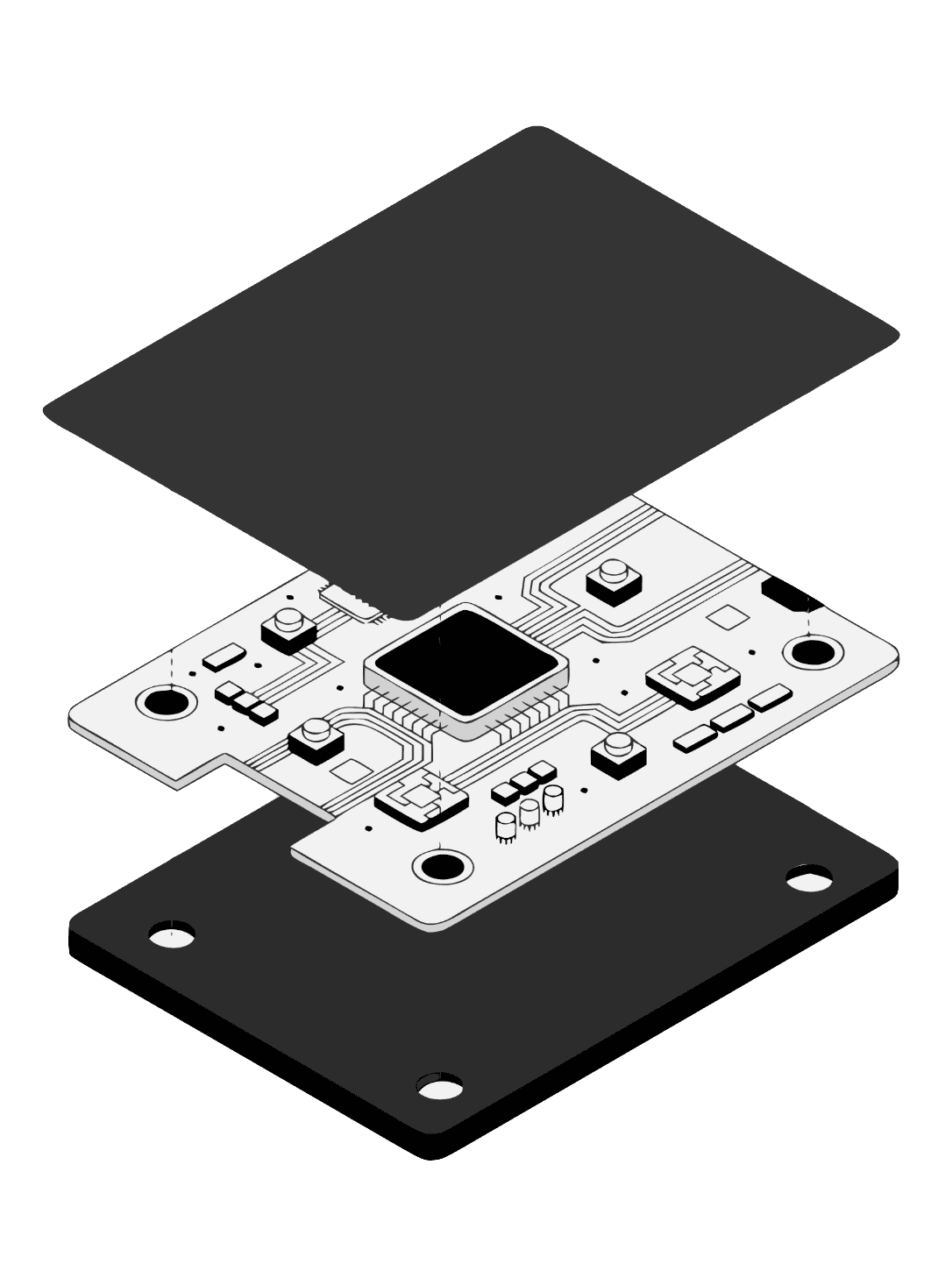 Abstract visualization of operational flow and structure